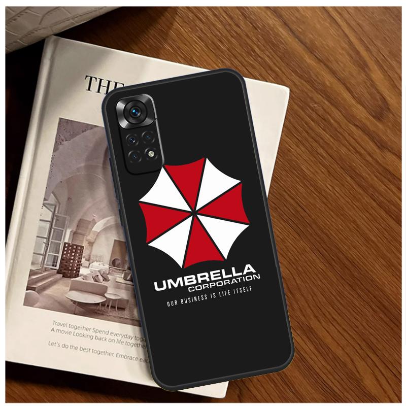 Umbrella Corporation Case For Xiaomi Redmi Note 13 11 10 9 8 12 Pro Plus 12S 11S 10S 9S 10A 9C 10C 12C 13C Funda