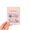 Cute Cartoon Children'S Hairpin Sweet Girl Style Fabric Bb Clip Edge Clip Hair Accessories Student Versatile Models
