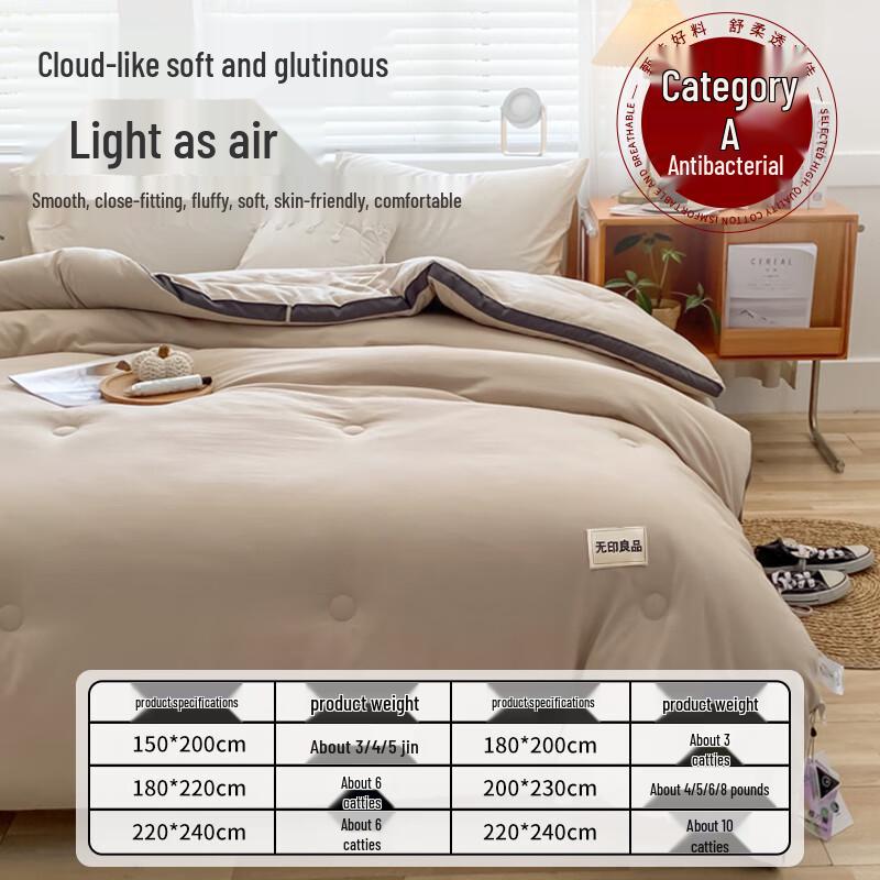 Muji Class A 10% Soybean Fiber Quilt