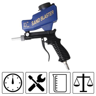 Handheld Gravity Sandblasting G Un Adjustable Blasting Machine Rust Blasting Device Pneumatic Blasting Tool Set Pneumatic Sandblasting Set