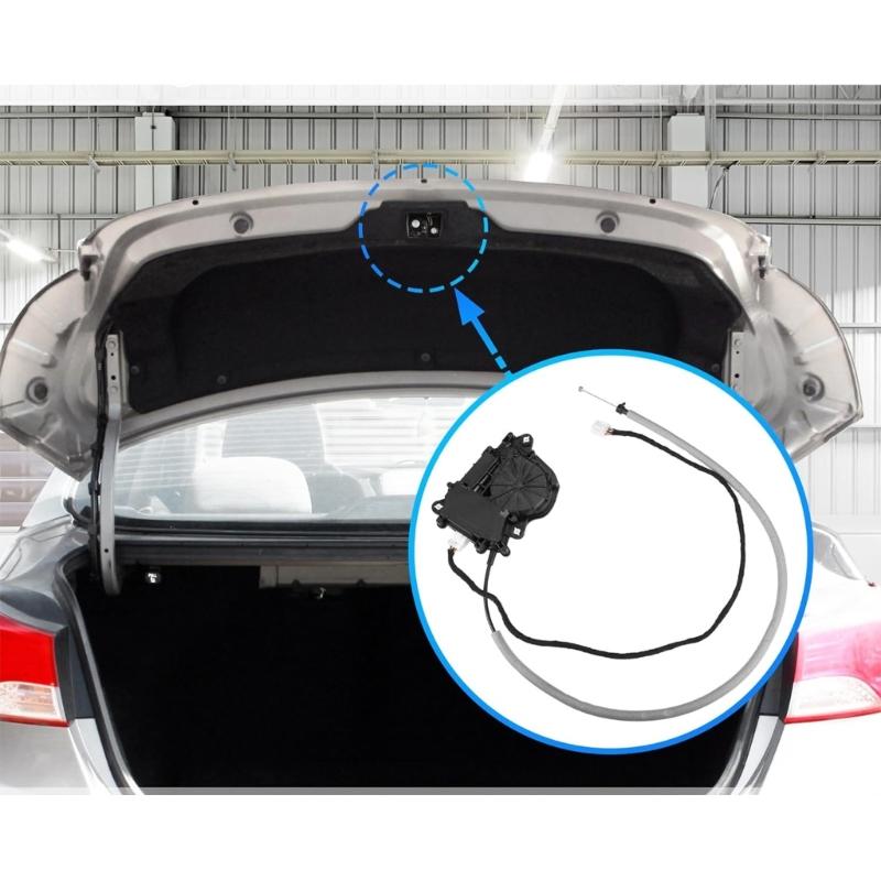 Stable Rear Trunk Door Lock Actuator for Enhances Vehicle Security Tailgate Lock Replacements 51247191213 for F01 F02 F03