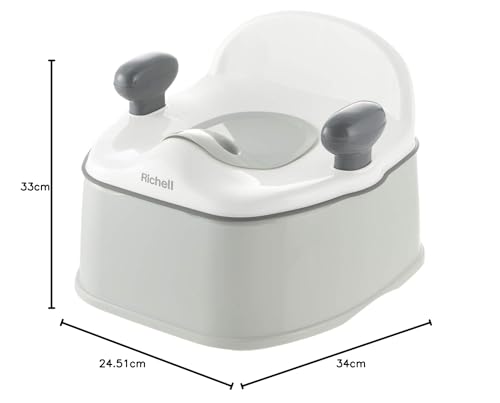 Richell Potty Chair K, White, 1 Piece (x 1)