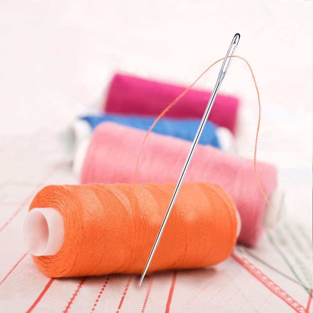 Knitting Needle Large Eye Stitching Needles Cross Stitch Blunt Sewing Needles Hand Sewing Needles