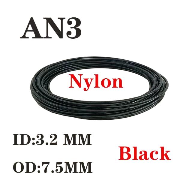 AN3 Motorrad Auto Hydraulischer Bremschlauch Automobil Racing Nylon PTFE Stahlgewebe Kupplung Universell Scheibenbremse Ölleitung 1/8