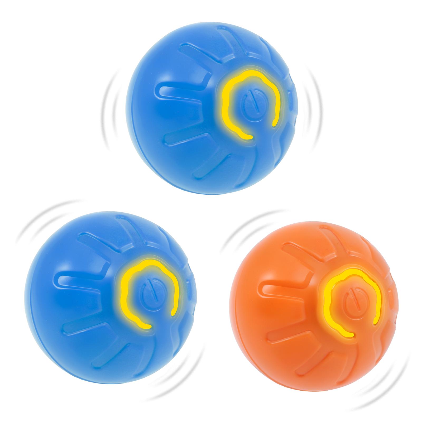 

3 Pcs Smart Dog Toy Ball Automatic Interactive Pet Electronic Rolling USB Rechargeable Moving Bouncing for Puppy to Large dog