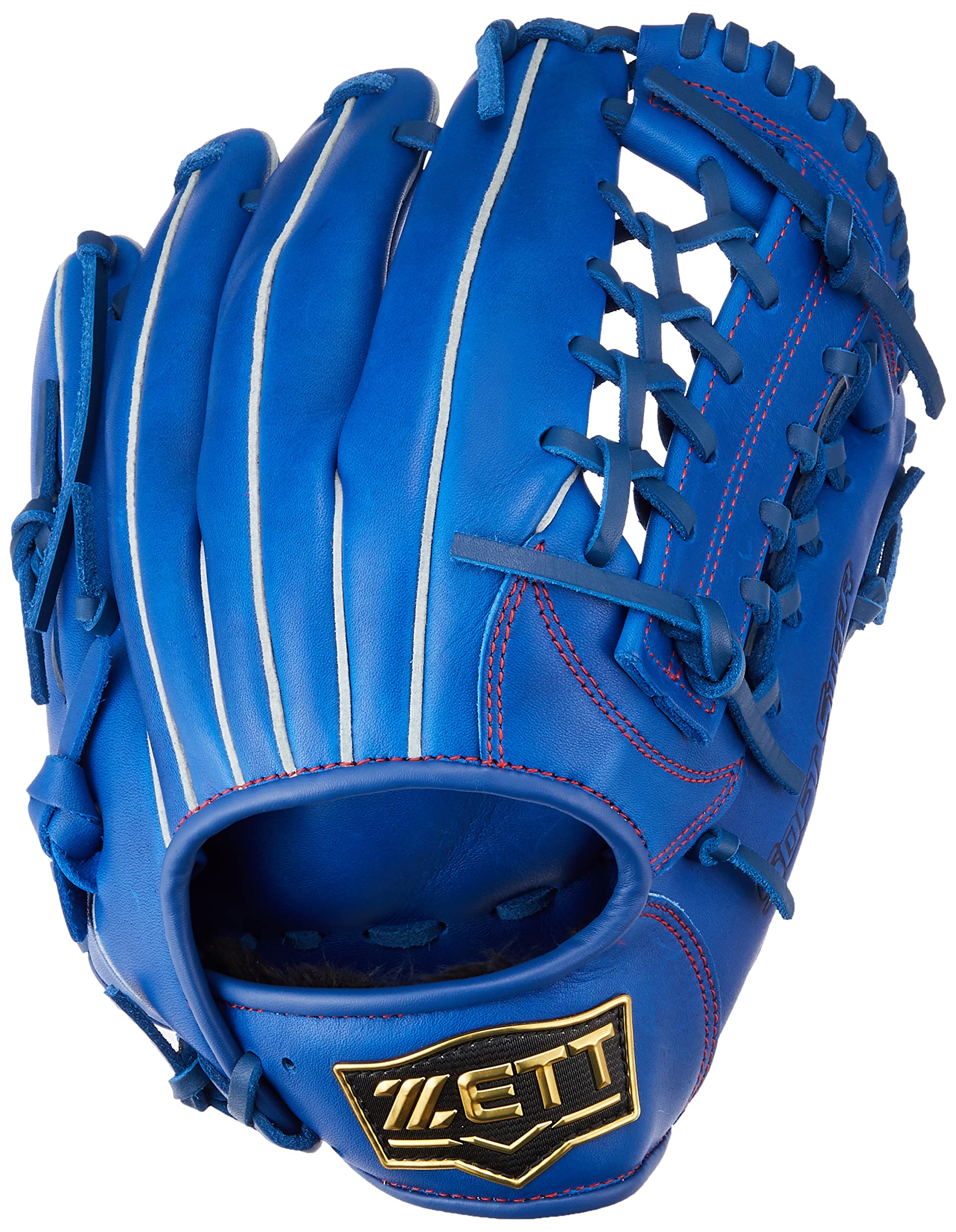

ZETT Youth Baseball Soft Royal Blue Size BJGB74340 Glove, Steer, All-Around, Right-Handed Throw, (2500), L,