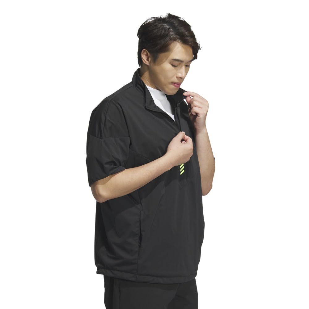 Code Chaos Half Zip Short Sleeve Windbreaker