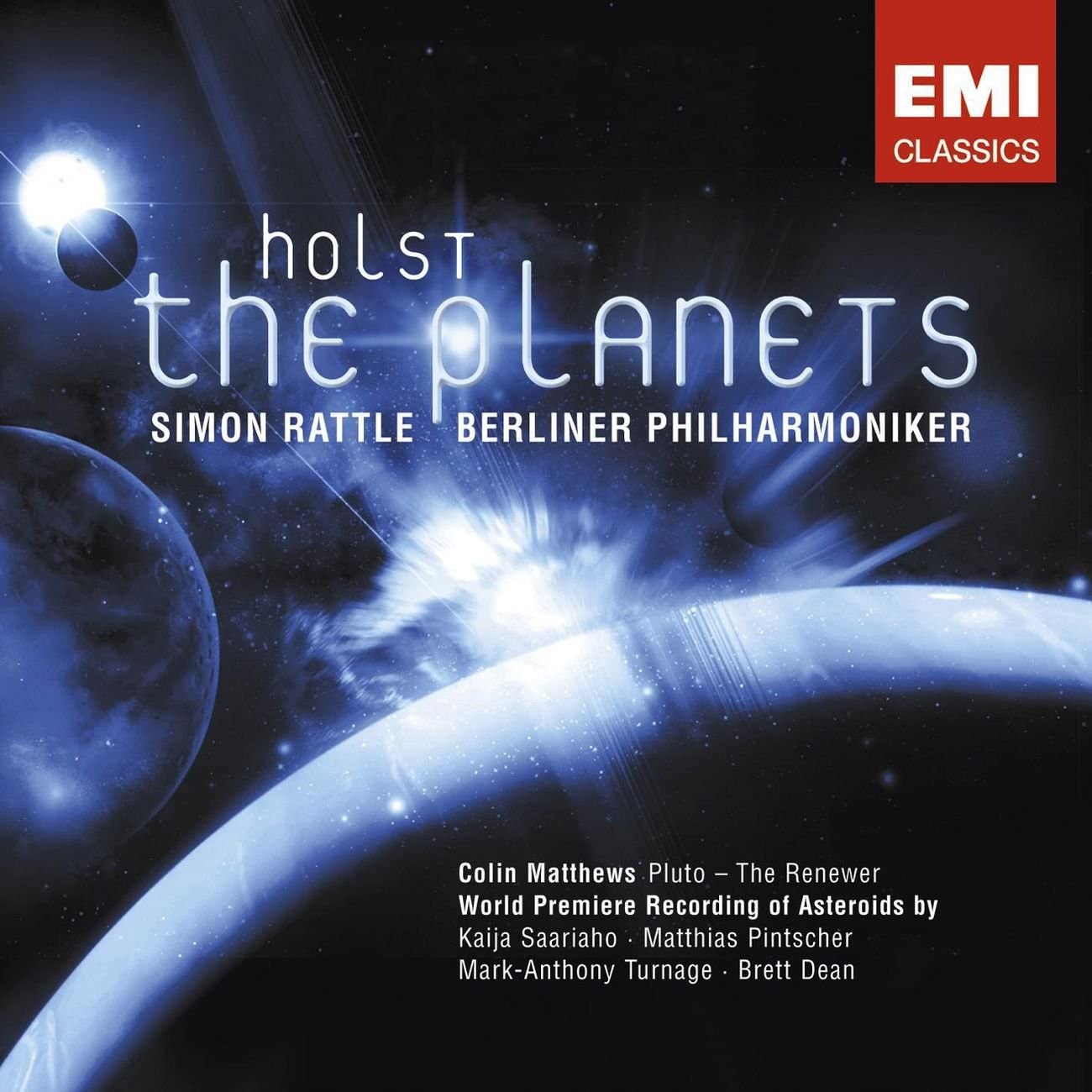 

CD GUSTAV HOLST - Planets + the Asteroids 094635938227 Japan Classical Used