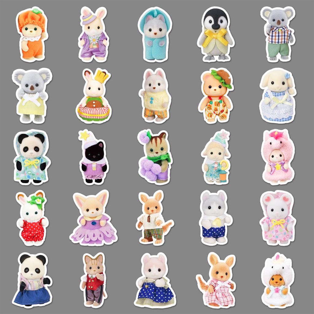 50 Graffiti Stickers Cartoon Cute Guka Creative Decoration Mobile Phone Case Water Cup Computer Hand Account Stickers