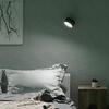 LED Wall Lamp Night Light with Remote Control Dimmable Rechargeable 360-Degree Rotation Cordless Wall Mounted Light