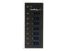 StarTech.Com Hub USB 3.0 à 7 ports - Concentrateur USB à montage mural / sur bureau avec boîtier métallique (ST7300U3M)