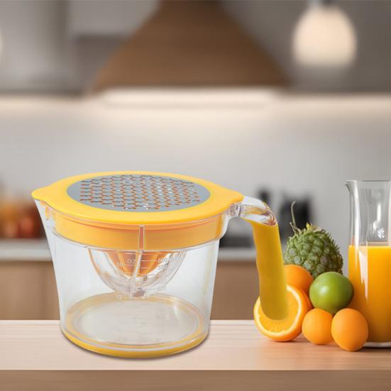 Citrusový odšťavňovač s pohodlnou rukojetí Přenosný ruční odšťavňovač s kapacitou 21 uncí Snadné stlačování