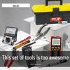 Complete Electrician Tool Kit with Multimeter for Students & Home Repair