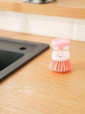 Lava Pentole Spazzole Spazzola per Pulizia Piatti con Dispenser Sapone Liquido Lavapiatti Utensili da Cucina Accessori
