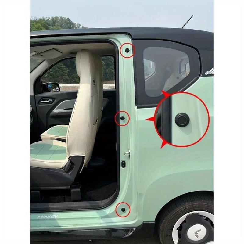 10pcs Car Door Shock Absorbing Gasket Door Closing Buffer Silencer Pad Door Side Sound Insulation Protection SelfAdhesive Device