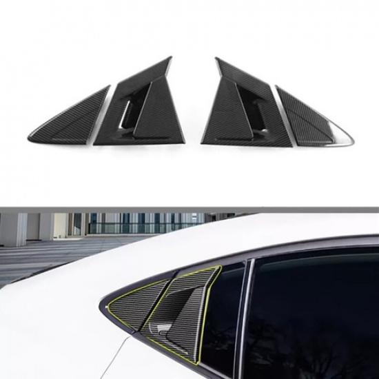 For Toyota Prius  2024 2025 Carbon Fiber Rear Door Handle Bowl Cover Trim