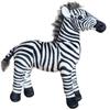 Simulated Zebra Plush Toy Zebra Doll Safari Souvenir Rag Doll