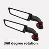 Motorcycle Mirrors Stealth Winglets Mirror To Rotate Adjustable Mirrors For YAMAHA YZF R6 R1 R25 R3 R125 R15 For Suzuki GSXR 600