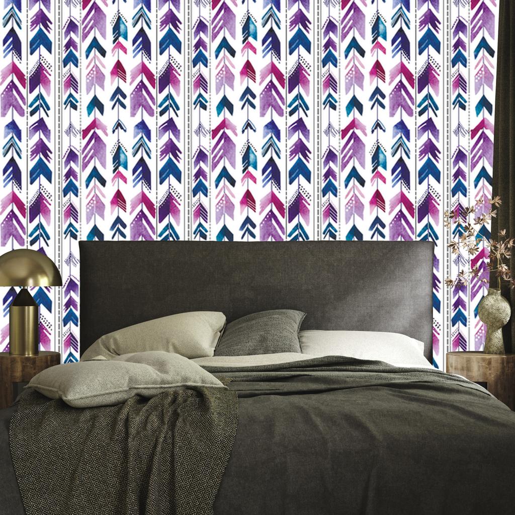Painted Arrows Wallpaper for Living Room and Bedroom 50x1000