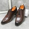 Small Size Wedding Shoes Business Dress Gentleman Small Leather Shoes Dinner British Style Casual