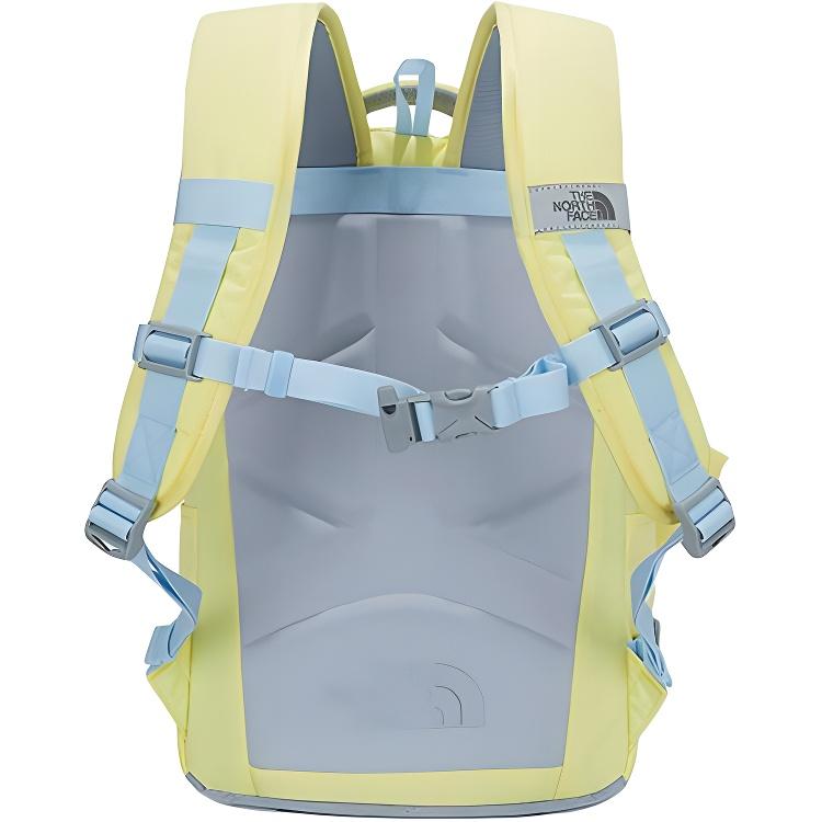 The North Face 3-In-1 Student Large Capacity Backpack With Coin Purse Unisex Backpacks Swan-Yellow NM2DM01K