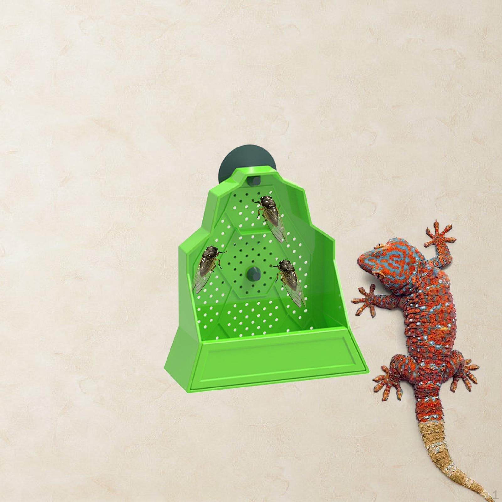 

Станция кормления рептилий с присоской для ящериц, лягушек, и пауков 13.2cmx5.5cmx13.7cm