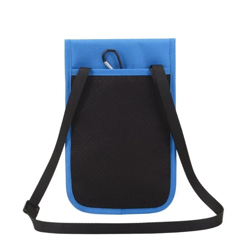 New Travel Passport Bag Neck Multi-functional Document Bag Waterproof Passport Holder RFID Document Bag