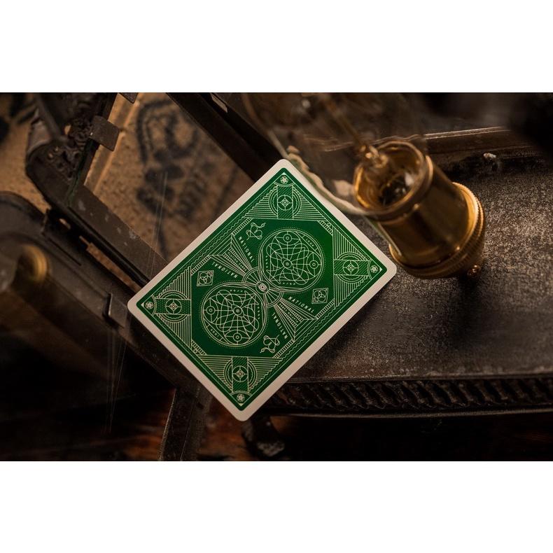 Theory11 Green National Playing Cards USPCC Bicycle Deck Card Games Magic Tricks