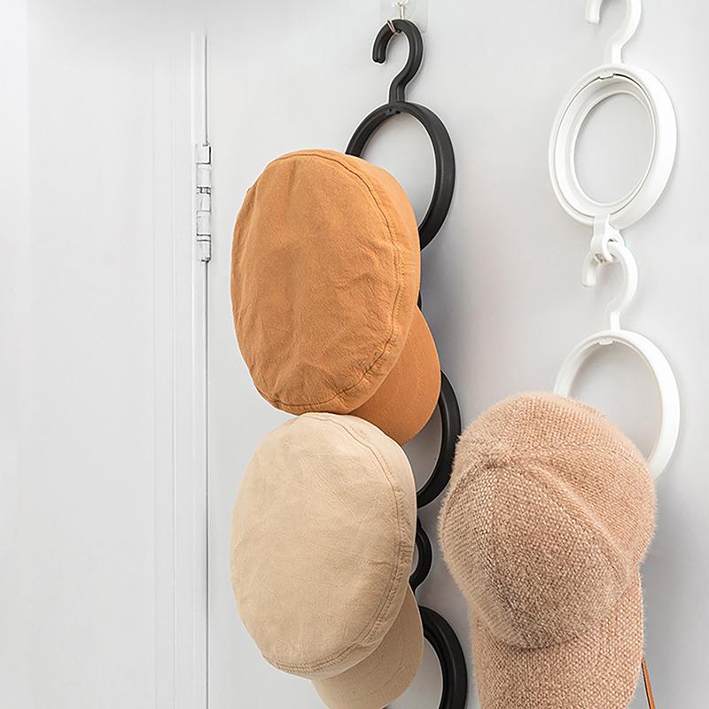 Kunststoff Hängender Perückenständer Tragbarer Perückenaufhänger für Mehrere Perücken Trockenständer