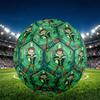 Ben 10 Cartoon Print Size 5 Soccer Ball, PU Wear Resistant Football for Match Training and Daily Practice, Birthday Gift for Soccer Fans