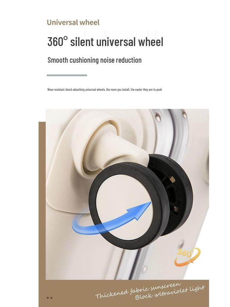 18-calowy bagaż podręczny do noszenia poziomo: Wytrzymała, Solidna Uniwersalna Walizka na Kółkach dla Małych Dzieci