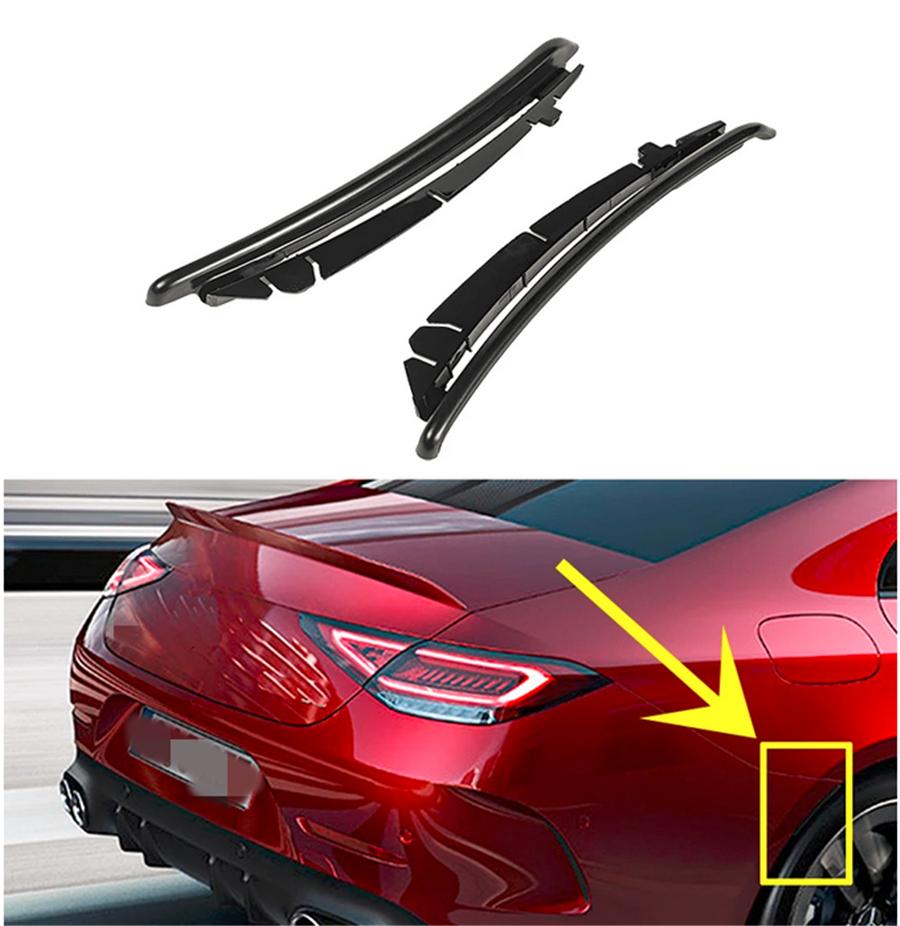 2x Rear Wheel Eyebrow Lips Fender Guard For Benz CLS53 200 250 300 350 400 2018+