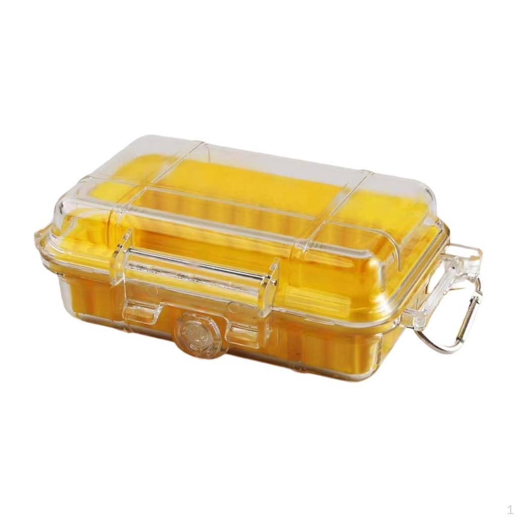 Sealed Waterproof Box Airtight Carry Storage Container Equipment Shockproof Camping