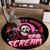 Scream Mask,Valentine's Day Gift Chair mat Round Rug Office carpet, Non slip, Suitable for Living Rooms, Bedrooms,Decor1205645a