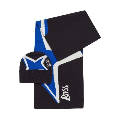 Hugo Boss Destino Hat And Scarf Set