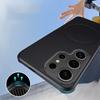 Carbon Fiber Texture Soft Magnetic Phone Case For Samsung S25 Ultra S24 Plus S23 TPU Hybrid Silicone Shockproof Slim Wireless Charge Cover