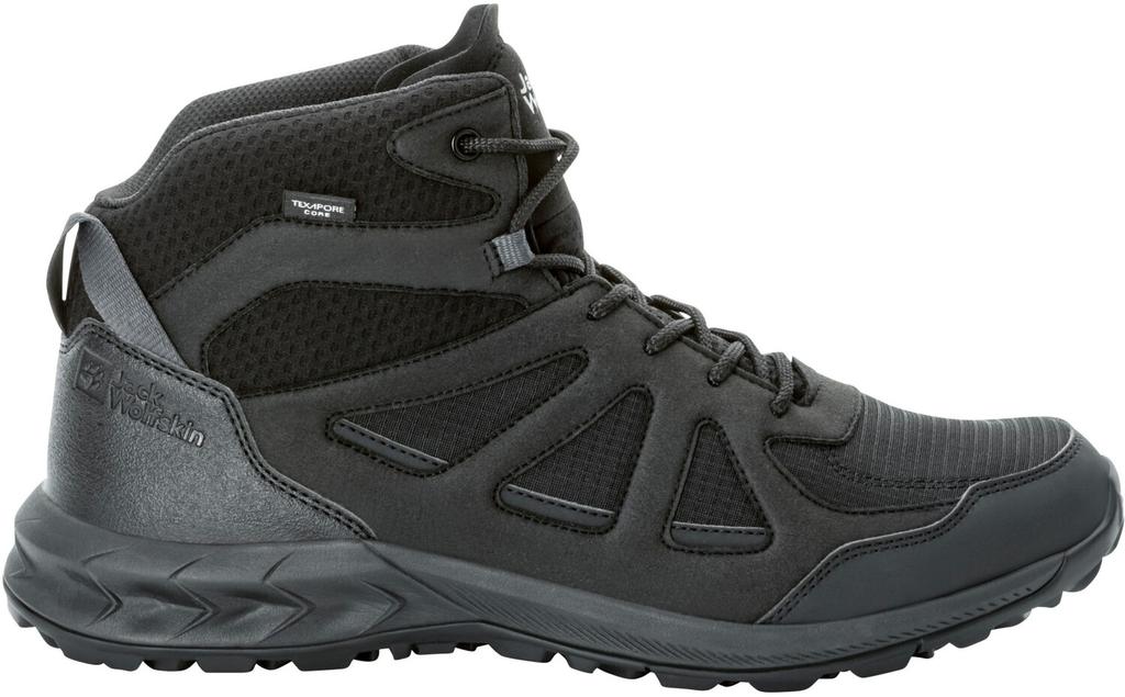 Hiking Shoes Jack Wolfskin Woodland 2 Texapore Mid (4051261) Black