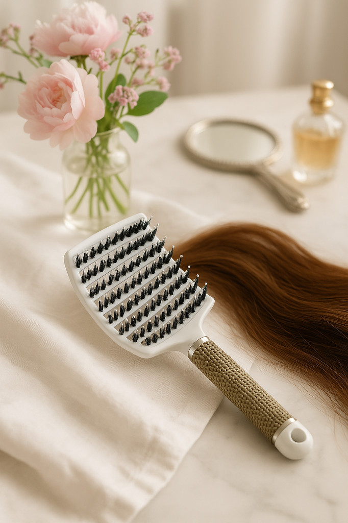 Haar Kopfhaut Massage Kamm Borsten Nylon Haarbürste Nass Lockiges Haar Styling Werkzeug