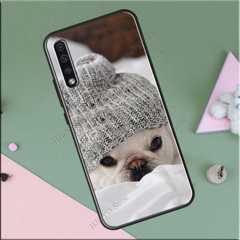 Funny french bulldog Case For Samsung S21 Ultra S20 FE S10 S22 Plus A51 A71 A72 A52 A32 A12 A50 A21S A52S Coque