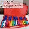 Asdays Metallophone, 25 Notes, Drum, Percussion Instrument, Music, Educational Gift, Colorful, with Stand, Easy to Carry (Pink)
