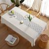 Henggang Tablecloth Cotton And Linen Table Flag Four-Leaf Clover Coffee Table Cloth Rectangular Tablecloth