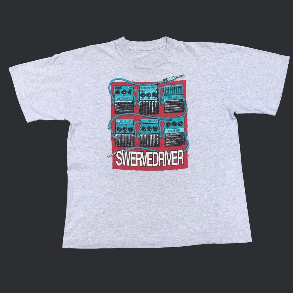 Merry Christmas Swervedriver Band Full Cotton T-Shirt wHITE ES054 Unisex T-Shirt M