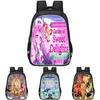 Cookierun Kingdom Backpack For Kids With Polyester Material And Scenic Pattern For School Use
