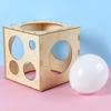 30cm Wood Balloon Sizer Cube Box Balloons Measuring box For Birthday Party Baloons Arch garland Wedding Decoration ballon tool