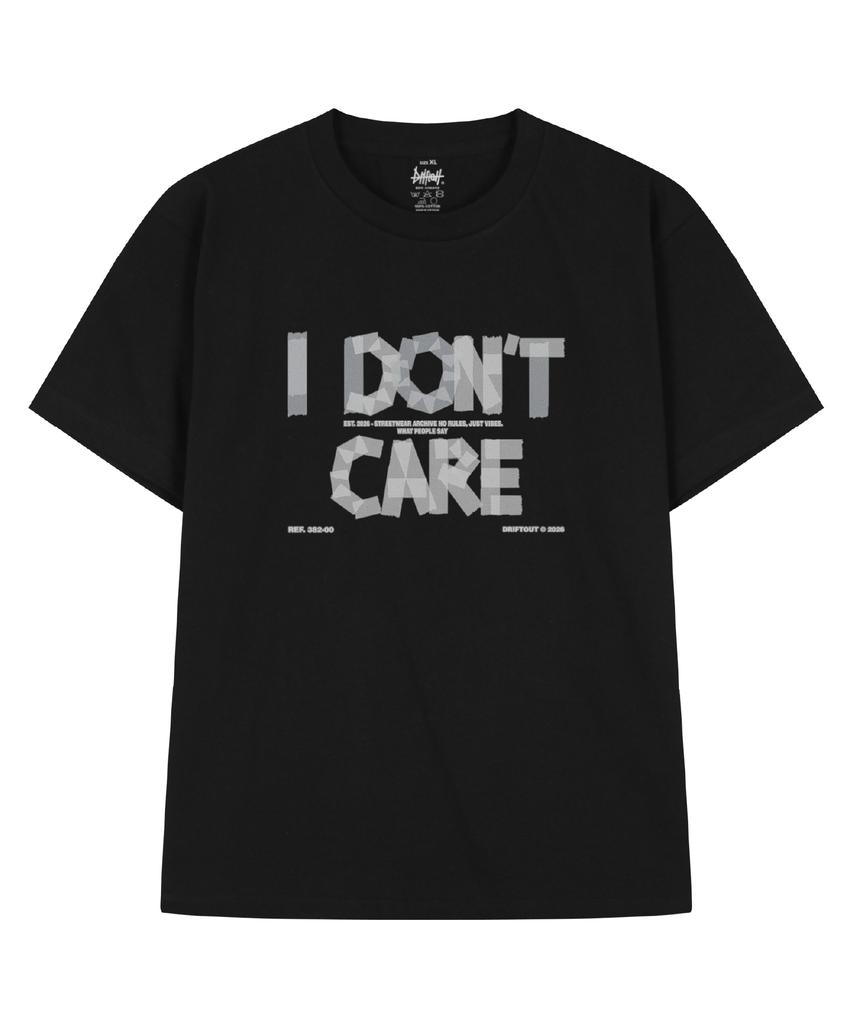 DRIFTOUT I Don'T Care Short Sleeve T-Shirt (3 Colors)