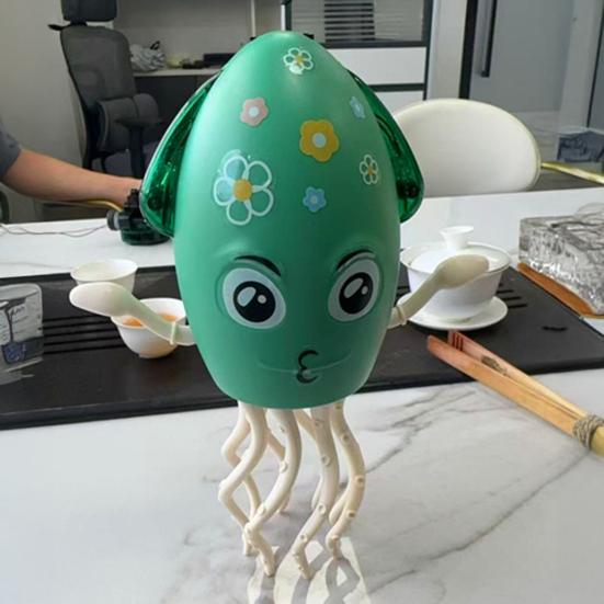 Electric Dancing Octopus Toy with LED Lights Music Smart Obstacle Avoidance Octopus
