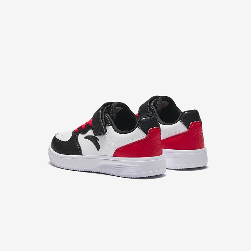 Anta Kids Synthetic Leather Trendy Fashion Comfortable Versatile Lightweight Shock Absorption Low Top Kids Skate Shoes Kids Skate Shoes A12449988-3