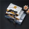 10pcs Color Pattern Printing Folding Ribbon Gift Box Scarf Underwear Socks Packaging Boxes Cake Party Birthday Packa Bag Easy To Install Paper Box