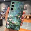 Etui Artystyczne M-Monet Na Telefon Samsung S25 Edge S24 S23 S22 S21 S20 Ultra Plus Fe Galaxy A54 A53 A34 A25 A16 Pokrowiec