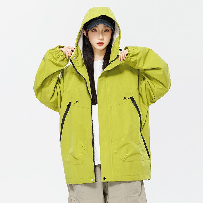 2024 Autumn Unisex Hooded Mountain Style Jacket - Trendy Outdoor Brand